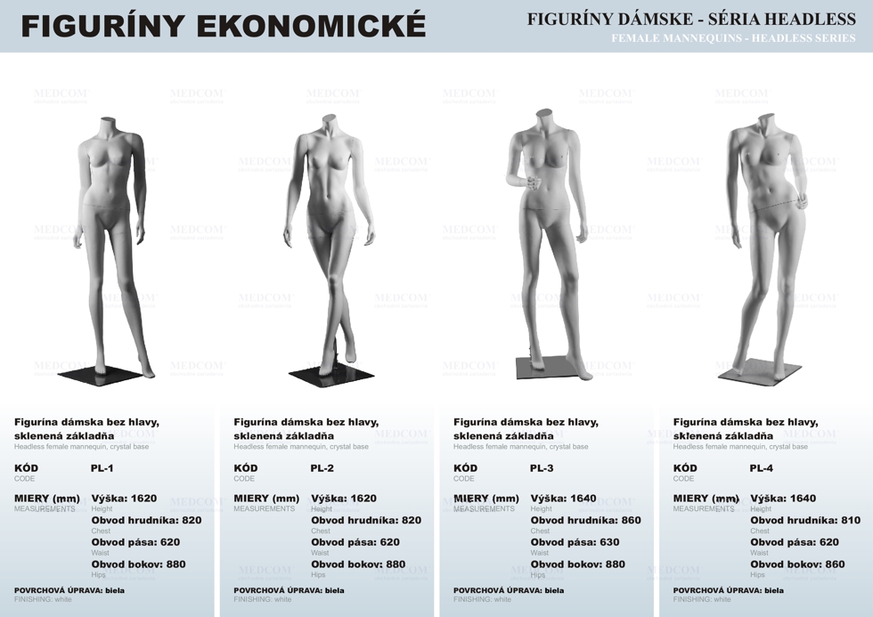 mannequins - headless series