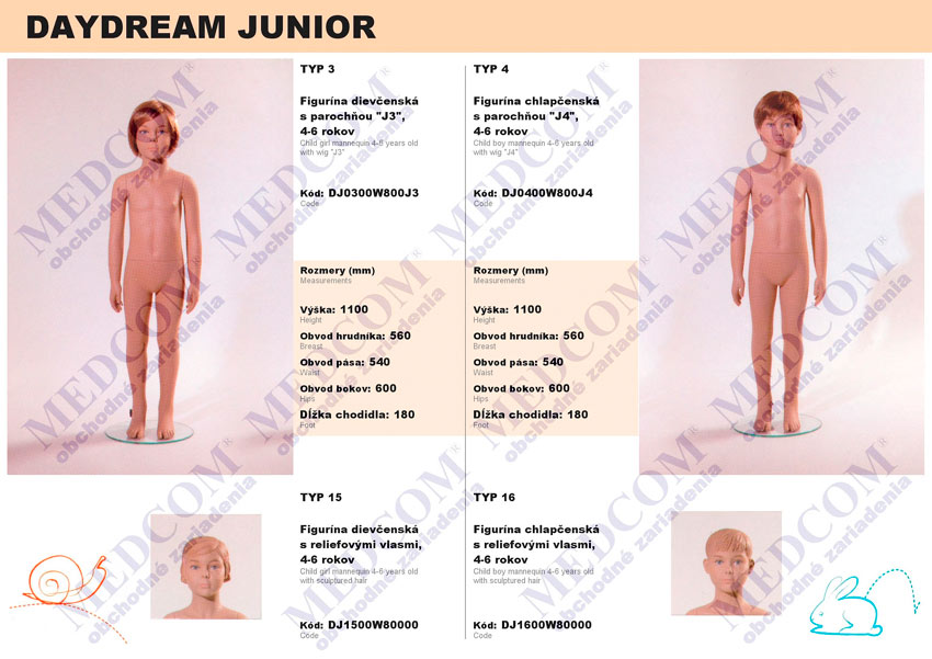 mannequins - daydream junior